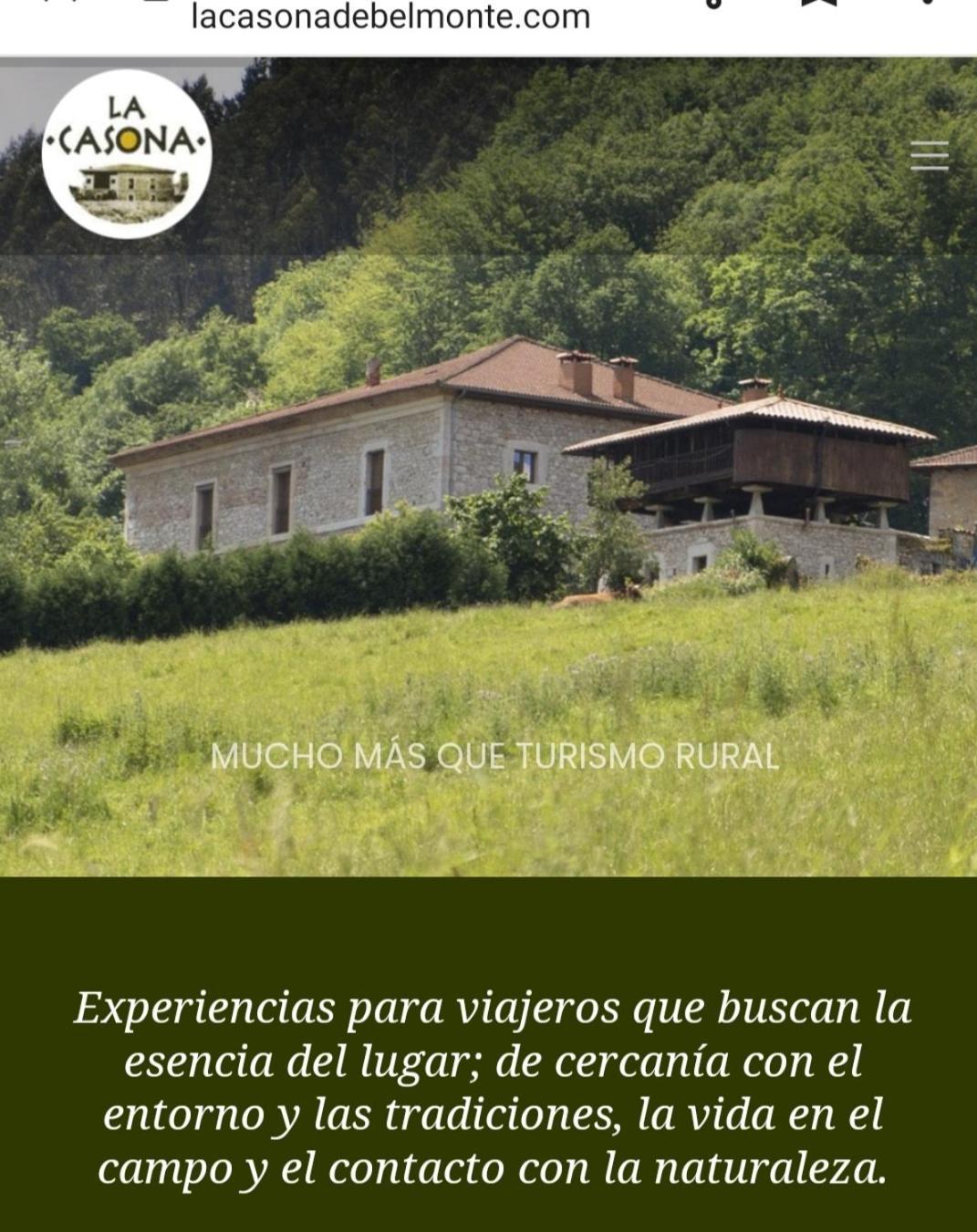 Agroturismo La Casona De Belmonte Ovinana  Esterno foto
